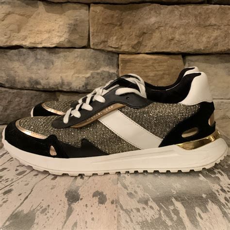 michael kors monroe mixed-media trainer|Michael Michael Kors Monroe Trainer Sneakers .